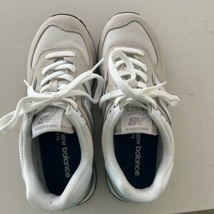 New Balance Off-White Athletic Shoes